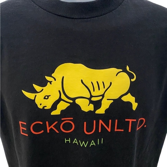 ECKO UNLTD Hawaii Rhino Skate Tee Shirt Men M Medium - Picture 2 of 5